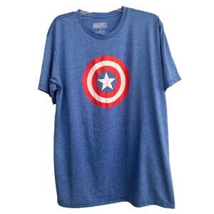 EUC Men's Marvel Captain America Short Sleeve T Shirt Size XL